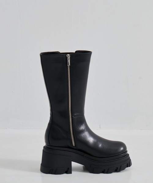 セール】【STUDIOUS/ステュディオス】Side Goa Middle Boots