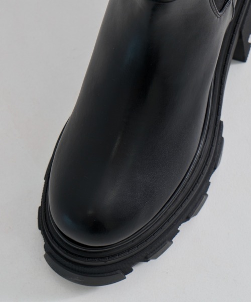 セール】【STUDIOUS/ステュディオス】Side Goa Middle Boots