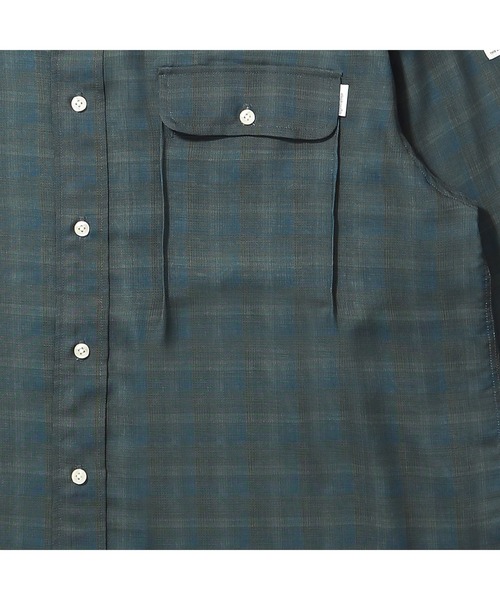 elephant TRIBAL fabrics（エレファントトライバルファブリックス）の「elephant TRIBAL fabrics ON THE WAY CHECK SHIRT（シャツ/ブラウス・メンズ・ブラック系その他/ホワイト系その他・FREE）」の4枚目の写真