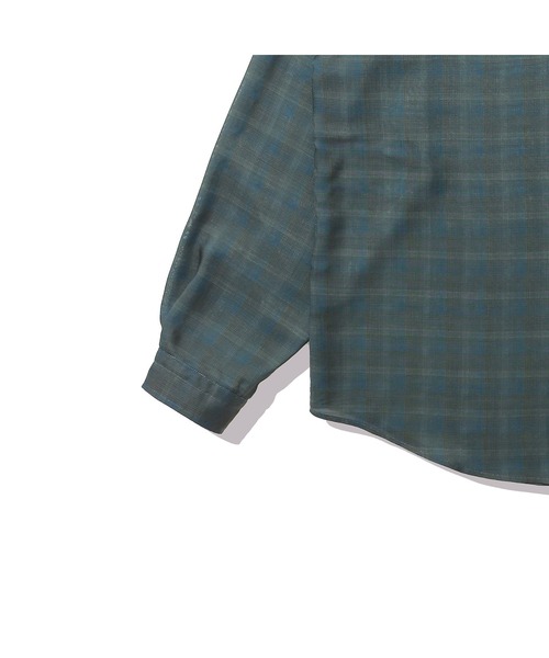 elephant TRIBAL fabrics（エレファントトライバルファブリックス）の「elephant TRIBAL fabrics ON THE WAY CHECK SHIRT（シャツ/ブラウス・メンズ・ブラック系その他/ホワイト系その他・FREE）」の5枚目の写真