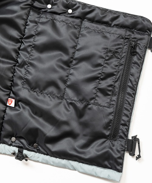 meanswhile（ミーンズワイル）の「PrimaLoft Padding Vest（ベスト・メンズ・グリーン系/ブラック・3(L)/2(M)）」の14枚目の写真