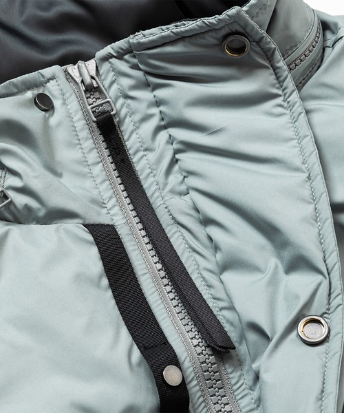meanswhile（ミーンズワイル）の「PrimaLoft Padding Vest（ベスト・メンズ・グリーン系/ブラック・3(L)/2(M)）」の7枚目の写真
