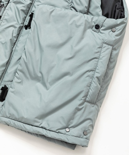 meanswhile（ミーンズワイル）の「PrimaLoft Padding Vest（ベスト・メンズ・グリーン系/ブラック・3(L)/2(M)）」の12枚目の写真