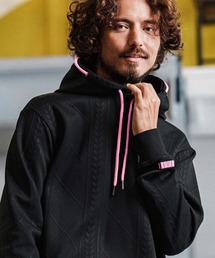 felkod | mpa3926-Cable Knit Jersey Parka ニットジャージパーカー(F25F070)(パーカー)