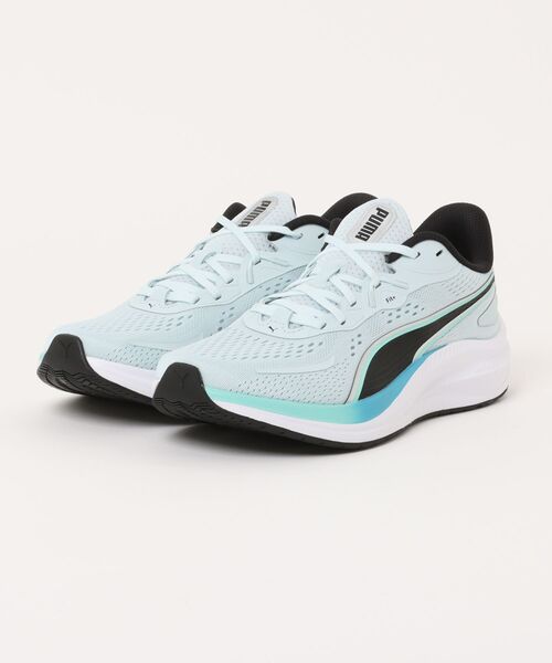 PUMA(プーマ)の「PUMA プーマ SKYROCKET LITE 2 WIDE【超軽量/幅広】メンズスニーカー ランニング(スカイロケットライト2ワイド)(スニーカー・メンズ・ブラック/ライトブルー/ブラック系その他・25.0cm/25.5cm/26.0cm/26.5cm/27.0cm/27.5cm/28.0cm/29.0cm/30.0cm)」の3枚目の写真