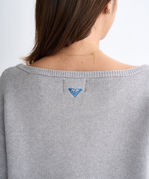 ROXY(ロキシー)の「MAGIC HOUR TOPS /ロキシーグラデーションロゴニット(ニット/セーター・レディース・ブルー/グレー/ブラウン・M/L/XS/S)」の19枚目の写真