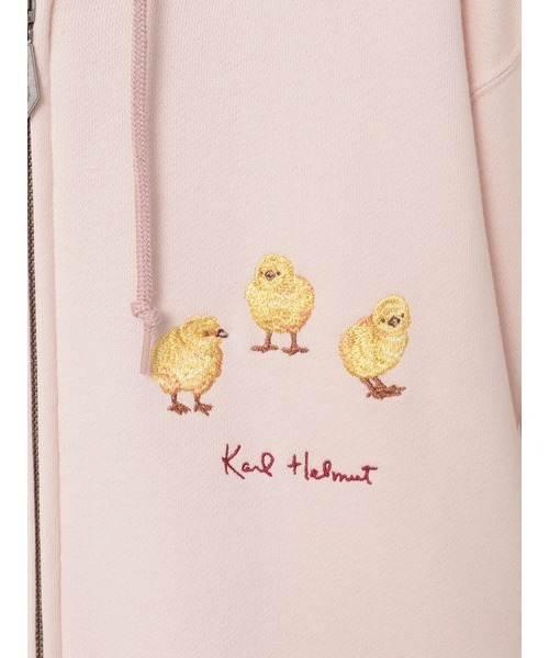 ひよこ刺繍パーカー（パーカー）｜KARL HELMUT（カールヘルム）の