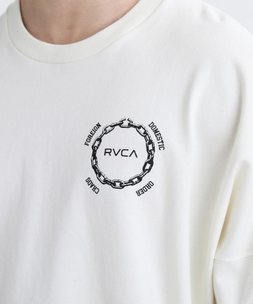 RVCA（ルーカ）の「ルーカ RVCA METAL URGY LT サーフ 長袖Tシャツ（Tシャツ/カットソー・メンズ・オフホワイト/ブラック・S/L/M）」の5枚目の写真