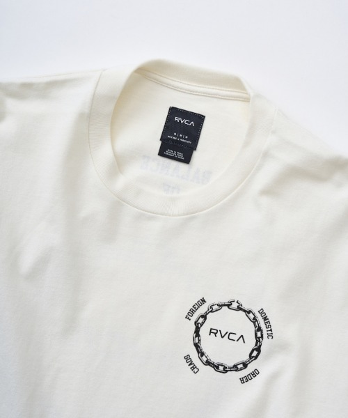 RVCA（ルーカ）の「ルーカ RVCA METAL URGY LT サーフ 長袖Tシャツ（Tシャツ/カットソー・メンズ・オフホワイト/ブラック・S/L/M）」の7枚目の写真