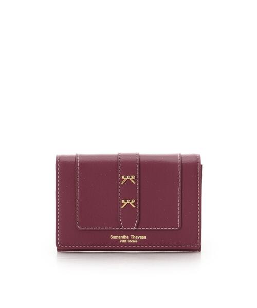 ☆新品☆ Samantha Thavasa Petit Choice 名刺入れ セール】ダブルリボン 名刺入れ（カードケース）｜Samantha Thavasa
