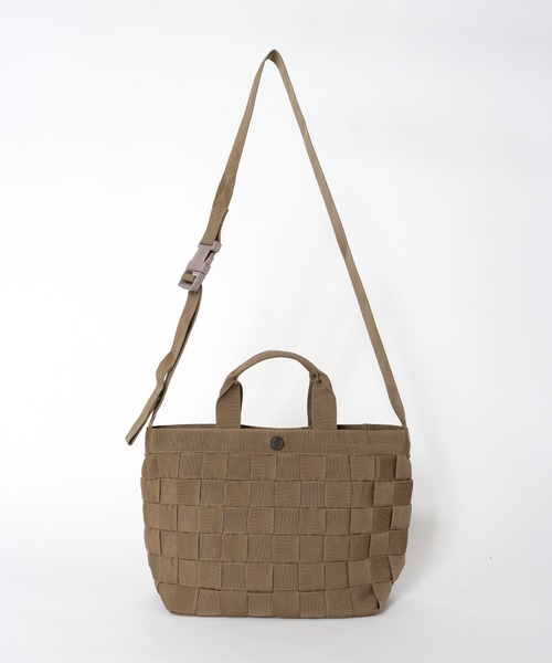 MAISON CANVVAS（メゾンキャンバス）の「PETA TOTE (M)【MAISON CANVVAS/メゾン キャンバス】（トートバッグ・レディース・カーキ・フリー）」の8枚目の写真