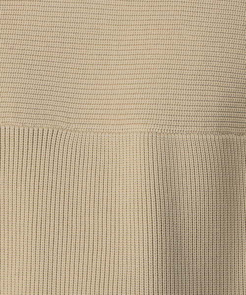 β MEN（ベータメン）の「ワイドシルエット 片畦ニット（ニット/セーター・メンズ・アイボリー/ブラック/ブラウン・L/M）」の7枚目の写真