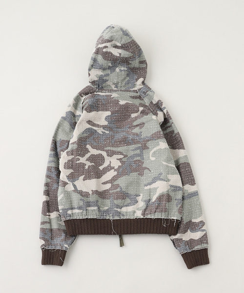 JOINT WORKS(ジョイントワークス)の「PLATEAU STUDIO / プラトースタジオ Camo zip-up(その他アウター・メンズ・グリーン・2/3)」の7枚目の写真