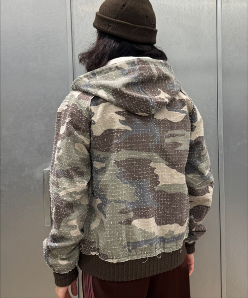 JOINT WORKS(ジョイントワークス)の「PLATEAU STUDIO / プラトースタジオ Camo zip-up(その他アウター・メンズ・グリーン・2/3)」の12枚目の写真