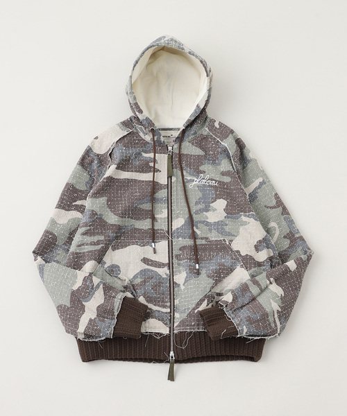 JOINT WORKS(ジョイントワークス)の「PLATEAU STUDIO / プラトースタジオ Camo zip-up(その他アウター・メンズ・グリーン・2/3)」の13枚目の写真