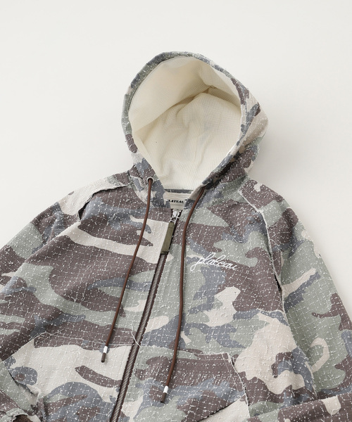 JOINT WORKS(ジョイントワークス)の「PLATEAU STUDIO / プラトースタジオ Camo zip-up(その他アウター・メンズ・グリーン・2/3)」の15枚目の写真