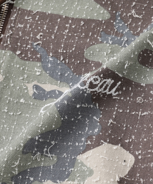 JOINT WORKS(ジョイントワークス)の「PLATEAU STUDIO / プラトースタジオ Camo zip-up(その他アウター・メンズ・グリーン・2/3)」の3枚目の写真