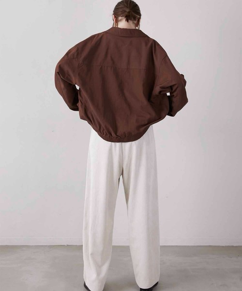 LA PEAU DE GEM メルトンジャケットアウター / キャメル LA PEAU DE GEM ラポドゥジェム ウール 変形 コート ジャケット - メルカリ