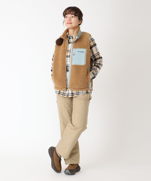 Columbia／ウィメンズ アーチャーリッジIV ベスト ボア 軽量