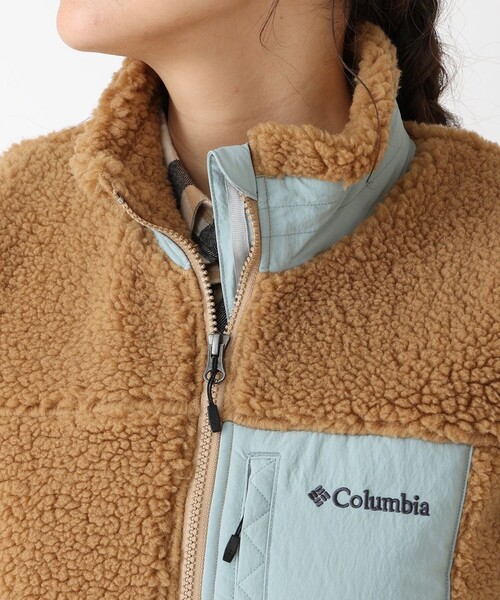 Columbia(コロンビア)の「Columbia/ウィメンズ アーチャーリッジIV ベスト ボア 軽量/コロンビア(ベスト・レディース・ブラウン/ストーン・M/XL/L/S)」の10枚目の写真