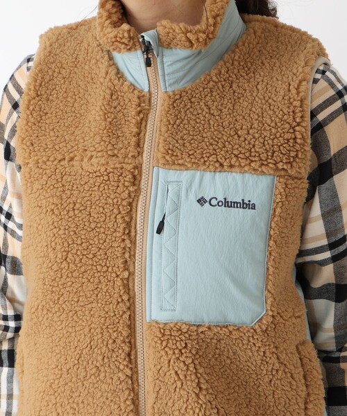 Columbia(コロンビア)の「Columbia/ウィメンズ アーチャーリッジIV ベスト ボア 軽量/コロンビア(ベスト・レディース・ブラウン/ストーン・M/XL/L/S)」の11枚目の写真