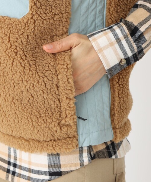 Columbia(コロンビア)の「Columbia/ウィメンズ アーチャーリッジIV ベスト ボア 軽量/コロンビア(ベスト・レディース・ブラウン/ストーン・M/XL/L/S)」の15枚目の写真