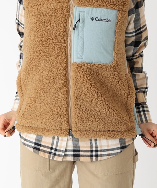 Columbia(コロンビア)の「Columbia/ウィメンズ アーチャーリッジIV ベスト ボア 軽量/コロンビア(ベスト・レディース・ブラウン/ストーン・M/XL/L/S)」の16枚目の写真