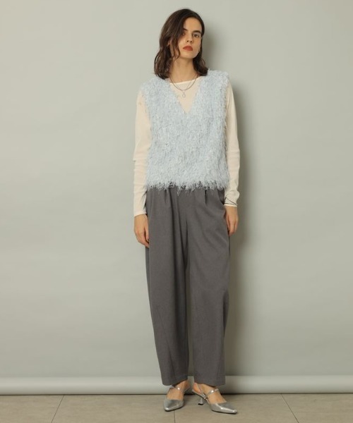 CADUNE カデュネ ふわふわトップス 36サイズ 黒 ブラック NEW