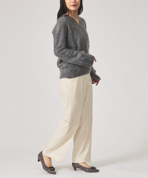 Au BANNISTER(オゥバニスター)の「オーナメント ミドルヒールパンプス(パンプス・レディース・ブラック/グレー/ベージュ・38/39/35/36/37)」の4枚目の写真