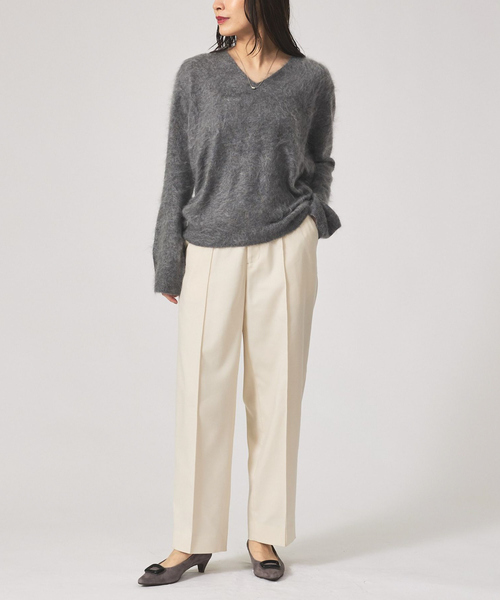 Au BANNISTER(オゥバニスター)の「オーナメント ミドルヒールパンプス(パンプス・レディース・ブラック/グレー/ベージュ・38/39/35/36/37)」の5枚目の写真