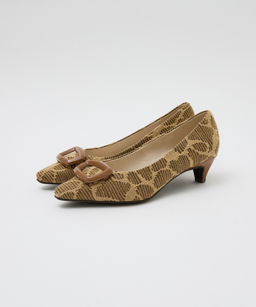 Au BANNISTER(オゥバニスター)の「オーナメント ミドルヒールパンプス(パンプス・レディース・ブラック/グレー/ベージュ・38/39/35/36/37)」の16枚目の写真