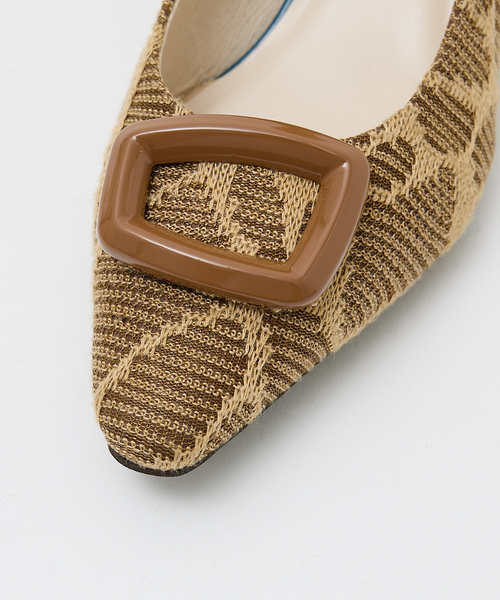 Au BANNISTER(オゥバニスター)の「オーナメント ミドルヒールパンプス(パンプス・レディース・ブラック/グレー/ベージュ・38/39/35/36/37)」の22枚目の写真