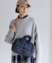 BAYFLOW | コードショルダーパフボストン(ボストンバッグ)