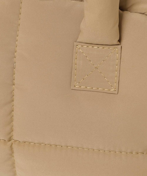 BAYFLOW（ベイフロー）の「コードショルダーパフボストン（ボストンバッグ・レディース・ブラック/ベージュ/ネイビー・FREE）」の13枚目の写真