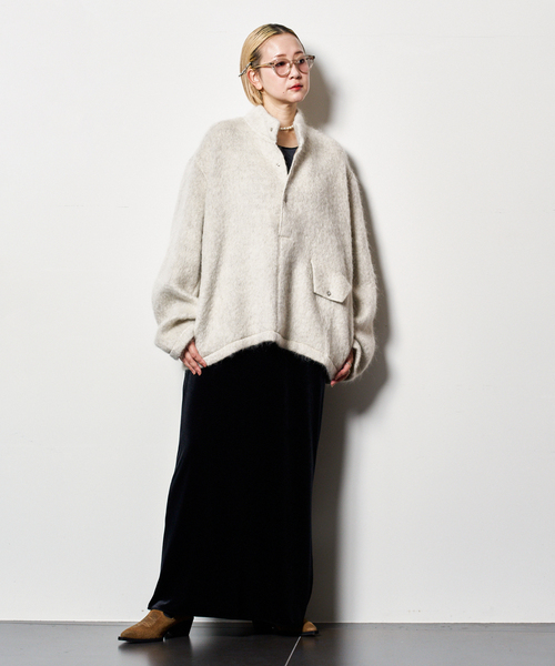 セール】TANAKA PULLOVER SHAGGY TOP ST-223：ニット（ニット/セーター