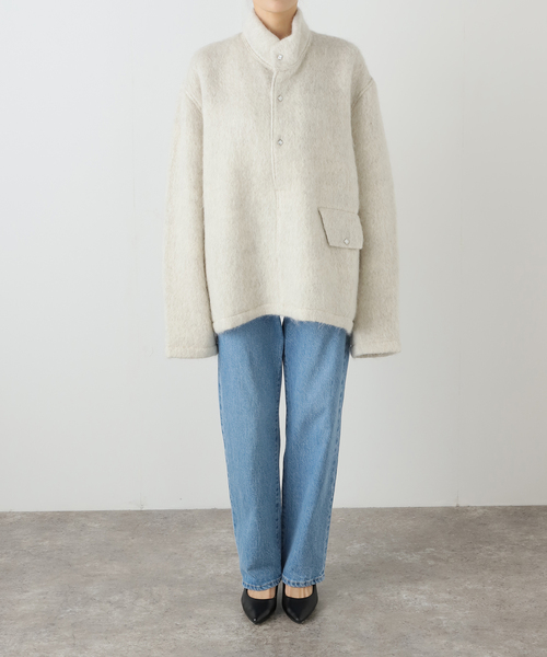 セール】TANAKA PULLOVER SHAGGY TOP ST-223：ニット（ニット/セーター