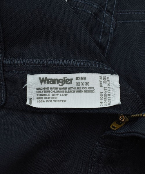 Wrangler（ラングラー）の「【USED】90’s Wrangler “ランチャー” ドレスパンツ（スラックス・メンズ・ネイビー・LARGE）」の2枚目の写真