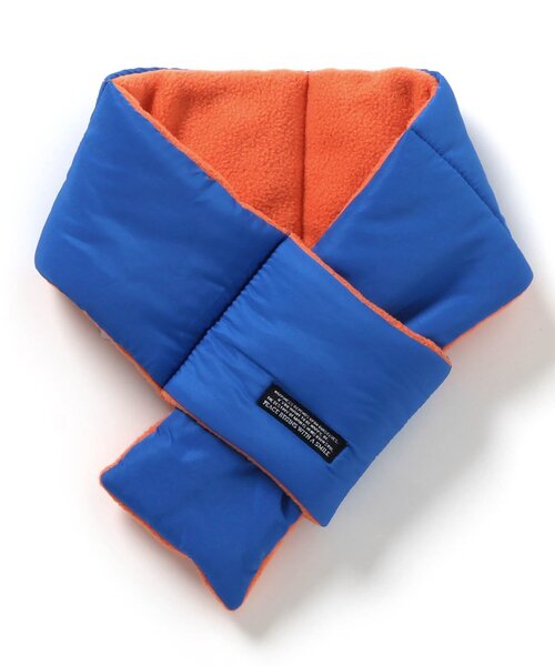 BREEZE（ブリーズ）の「キルティングマフラー（マフラー・キッズ・ブルー/ブラック/アイボリー・MEDIUM/SMALL）」の6枚目の写真