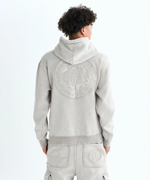 25 HIDDEN PH /DCセットアップ対応バックロゴ刺繍プルオーバーパーカー