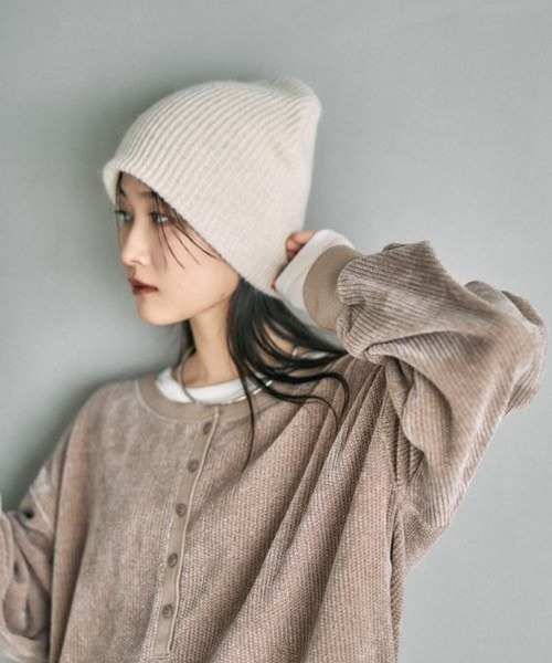 ゆるニットビーニー 589162（ニットキャップ/ビーニー）｜LEPSIM