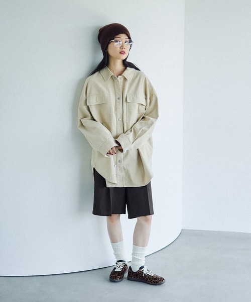 LEPSIM(レプシィム)の「ゆるニットビーニー 589162(ニットキャップ/ビーニー・レディース・ブラック/ブラウン/グレー/グリーン/アイボリー・ONE SIZE)」の18枚目の写真