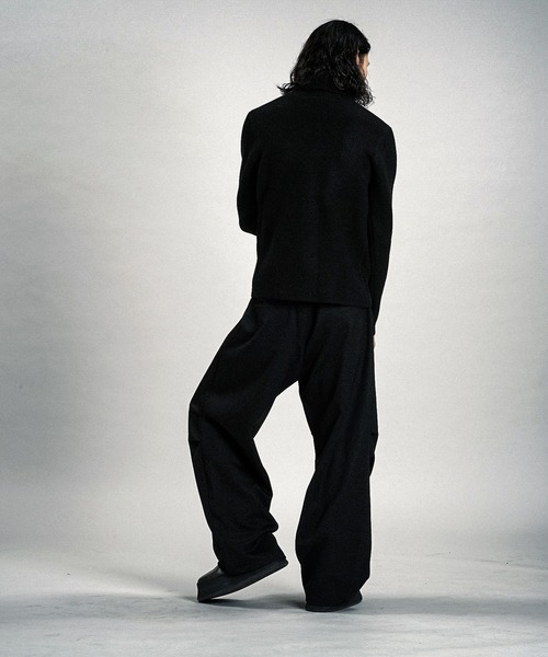 NO ID.（ノーアイディ）の「【NO ID.】Jacquard Knit Turtleneck Pullover / ジャカード ニット タートルネック プルオーバー（ニット/セーター・メンズ・ネイビー/ブラック/グレー/ホワイト・2/1）」の22枚目の写真