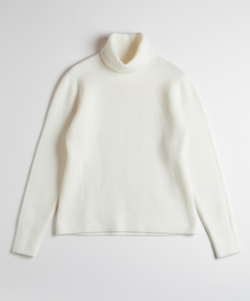 NO ID.（ノーアイディ）の「【NO ID.】Jacquard Knit Turtleneck Pullover / ジャカード ニット タートルネック プルオーバー（ニット/セーター・メンズ・ネイビー/ブラック/グレー/ホワイト・2/1）」の13枚目の写真