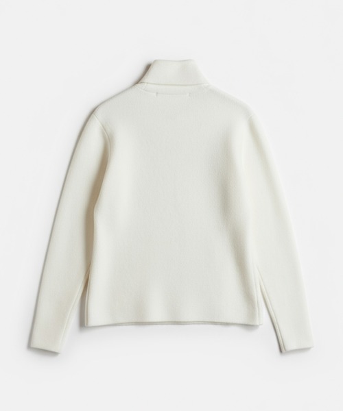 NO ID.（ノーアイディ）の「【NO ID.】Jacquard Knit Turtleneck Pullover / ジャカード ニット タートルネック プルオーバー（ニット/セーター・メンズ・ネイビー/ブラック/グレー/ホワイト・2/1）」の17枚目の写真