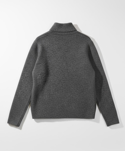 NO ID.（ノーアイディ）の「【NO ID.】Jacquard Knit Turtleneck Pullover / ジャカード ニット タートルネック プルオーバー（ニット/セーター・メンズ・ネイビー/ブラック/グレー/ホワイト・2/1）」の6枚目の写真