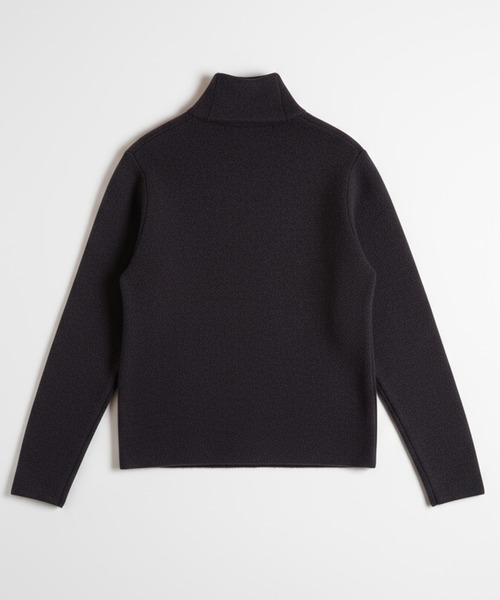 NO ID.（ノーアイディ）の「【NO ID.】Jacquard Knit Turtleneck Pullover / ジャカード ニット タートルネック プルオーバー（ニット/セーター・メンズ・ネイビー/ブラック/グレー/ホワイト・2/1）」の7枚目の写真