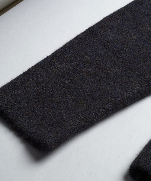 NO ID.（ノーアイディ）の「【NO ID.】Jacquard Knit Turtleneck Pullover / ジャカード ニット タートルネック プルオーバー（ニット/セーター・メンズ・ネイビー/ブラック/グレー/ホワイト・2/1）」の5枚目の写真