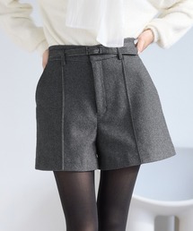 VIS | ジャージメルトンベルト付きショートパンツ(その他パンツ)