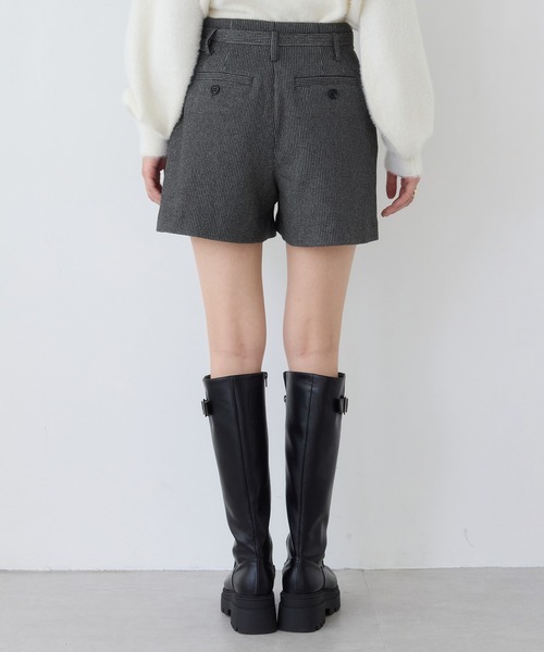 VIS（ビス）の「ジャージメルトンベルト付きショートパンツ（その他パンツ・レディース・グレー系その他/ベージュ/チャコールグレー・S/M）」の10枚目の写真