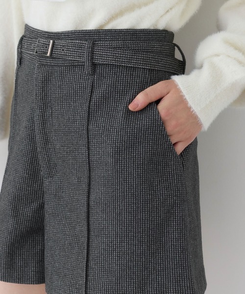 VIS（ビス）の「ジャージメルトンベルト付きショートパンツ（その他パンツ・レディース・グレー系その他/ベージュ/チャコールグレー・S/M）」の22枚目の写真